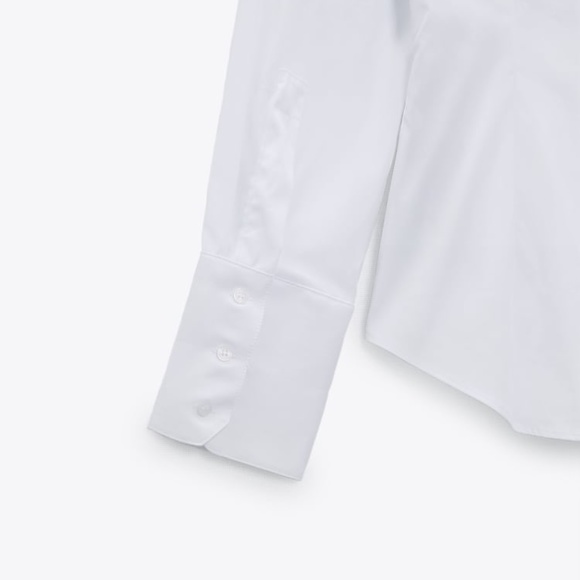 Zara stretch poplin shirt - Picture 2 of 4
